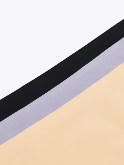 3 pack bezszwowych gładkich stringów