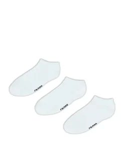 3 pack białych skarpetek