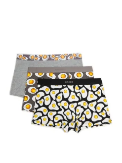 3 pack bokserek z motywem jaj