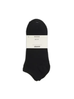 3 pack czarnych skarpetek stopek