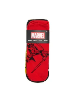 5 pack skarpet Deadpool i Wolverine