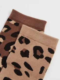 2 pack skarpet z motywem zwierzęcym