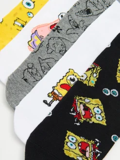 5 pack skarpet ze SpongeBobem i Patrykiem