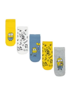 5 pack skarpetek z Minionkami