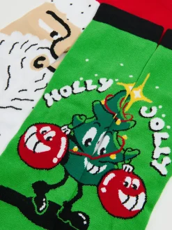 2 pack świątecznych skarpet