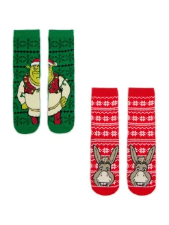 2 pack świątecznych skarpet Shrek