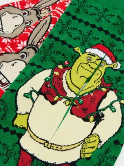 2 pack świątecznych skarpet Shrek