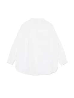 Bawełniana biała koszula oversize