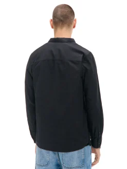 Bawełniana czarna koszula