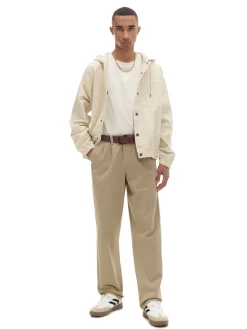 Bawełniane spodnie loose