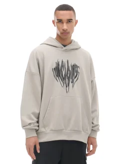 Beżowa bluza z kapturem