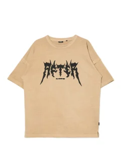 Beżowa koszulka z nadrukiem