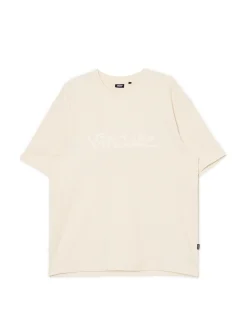 Beżowa koszulka z nadrukiem