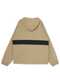 Beżowa kurtka z kapturem