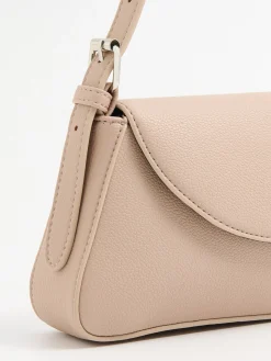 Beżowa mała torebka na magnes