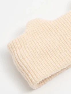 Beżowa opaska na głowę z uszami