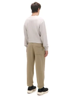 Beżowe dresowe joggery