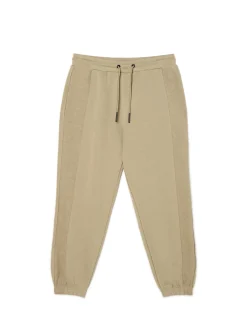 Beżowe dresowe joggery