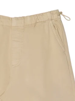 Beżowe jeansy parachute