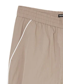 Beżowe spodnie jogger