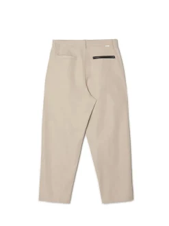 Beżowe spodnie loose ADU.LTD