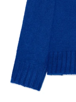 Beżowy gładki sweter