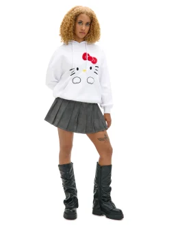 Biała bluza hoodie Hello Kitty