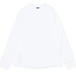 Biała koszula ze stójką