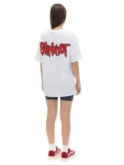 Biała koszulka Slipknot UNISEX