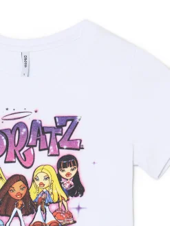 Biała koszulka z nadrukiem Bratz