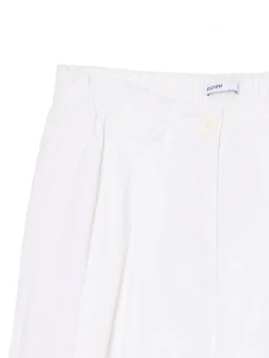 Białe spodnie wide leg