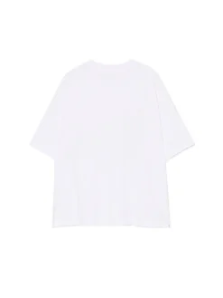 Biały świąteczny T-shirt z Gremlinami