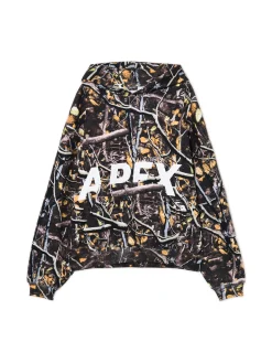 Bluza hoodie z leśnym nadrukiem