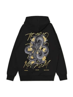 Bluza loose z nadrukiem