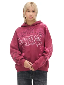 Bluza oversize z nadrukiem UNISEX