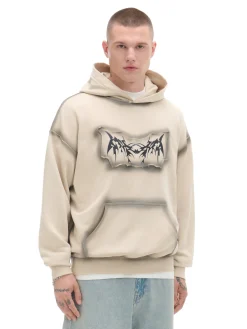 Bluza z kapturem i nadrukami