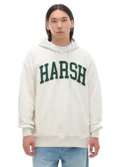 Bluza z kapturem i naszywkami