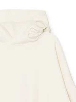 Bluza z kapturem z naszywkami