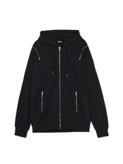 Bluza z zamkami przy rękawach UNISEX