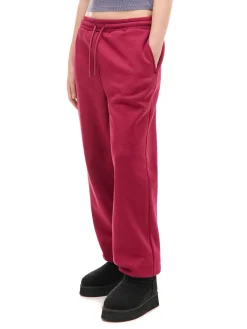 Bordowe dresowe joggery