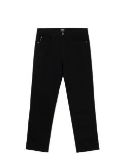 Ciemne jeansy comfort