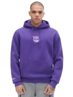 Ciemnofioletowa bluza z kapturem Pokémon