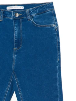 Ciemnoniebieskie jeansy push up TALL