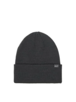 Ciemnoszara czapka beanie