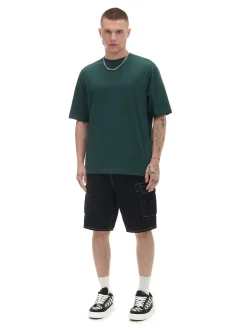 Ciemnozielony T-shirt comfort