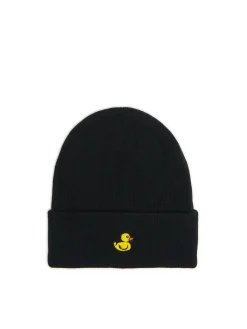 Czapka beanie z naszywką kaczki
