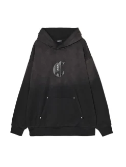 Czarna bluza z kapturem