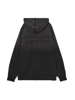 Czarna bluza z kapturem