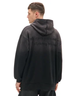 Czarna bluza z kapturem