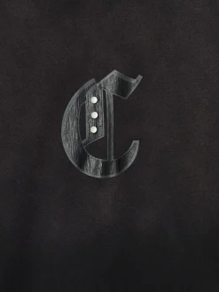 Czarna bluza z kapturem